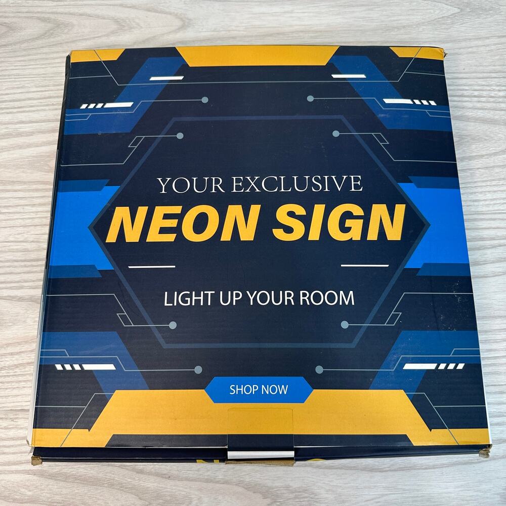 Neon Sign LED Light for Room No Game No Life USB Powered Bedroom Wall Decoration